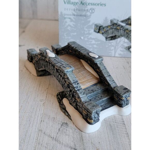 Dept 56 4025461 Limestone Footbridge village accessory xmas - Picture 2 of 5
